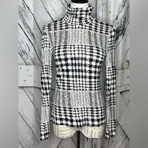 Richard Allen x H&M Houndstooth Turtleneck M